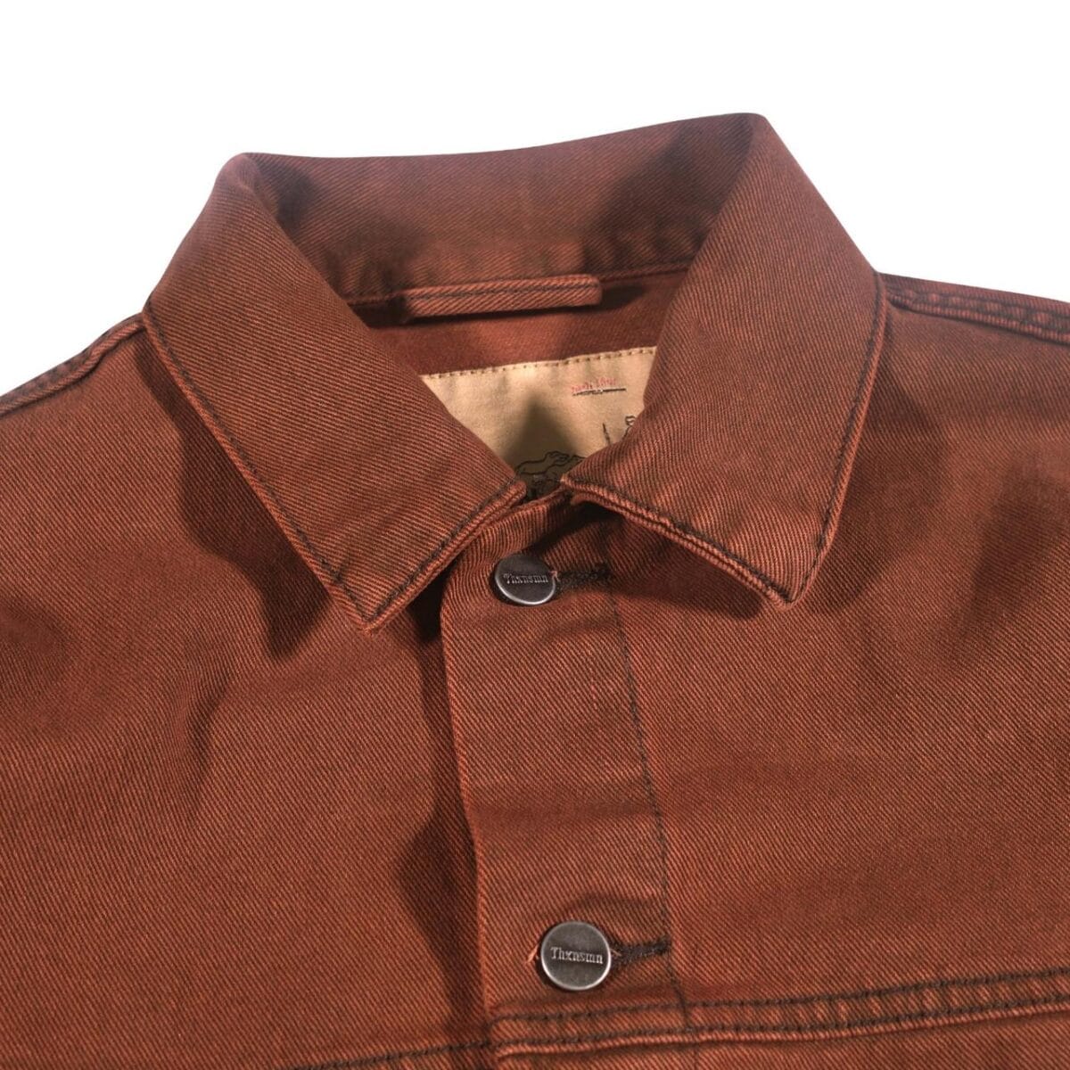 Denim Jacket Emeline Brown Thanksinsomnia - Gambar 2