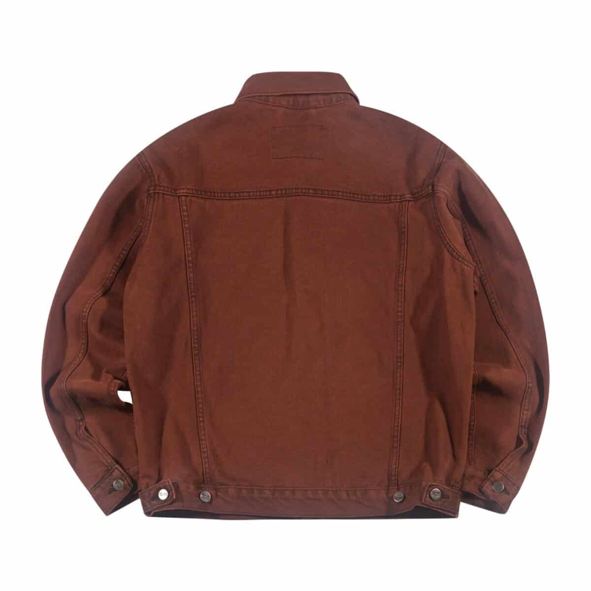 Denim Jacket Emeline Brown Thanksinsomnia - Gambar 3