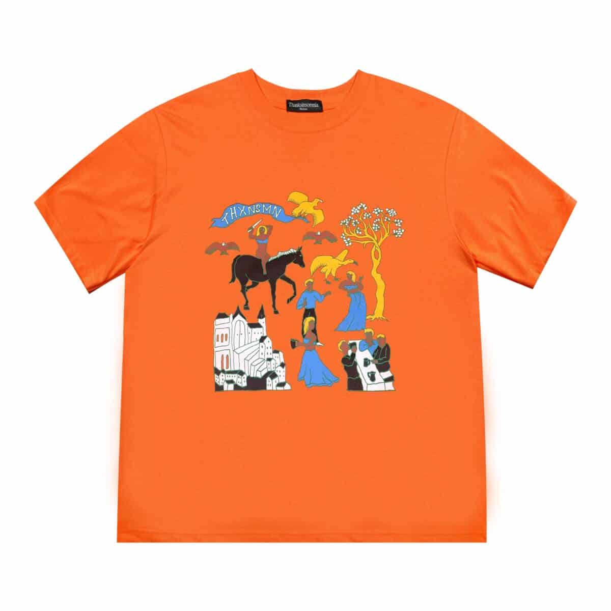 Tshirt Gynnera Orange Thanksinsomnia