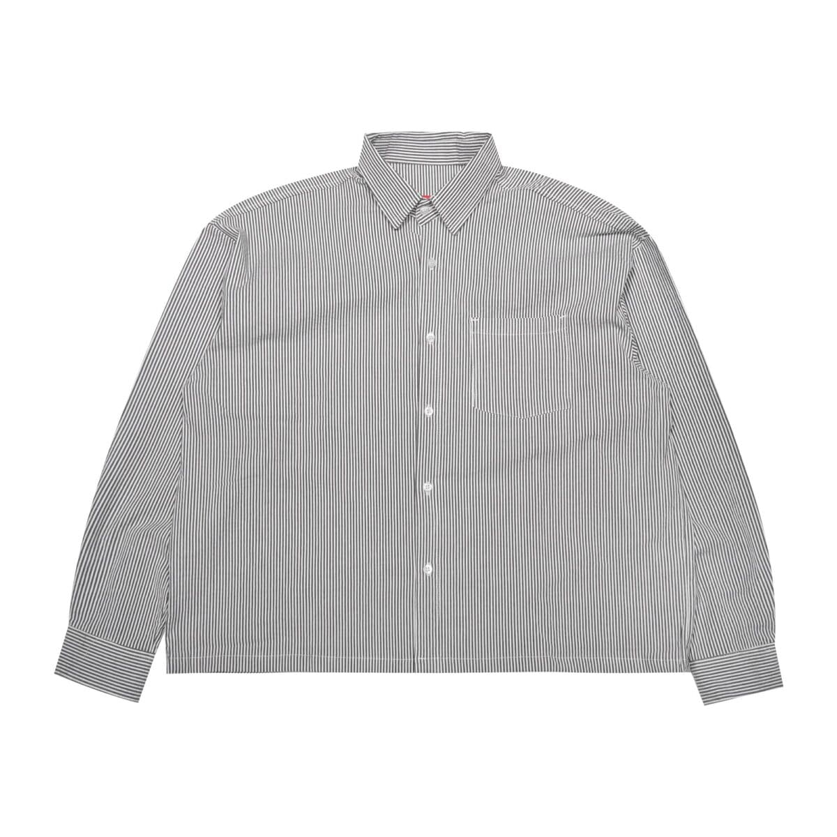 03 - Long Shirt Thessaly Striped White Black Thanksinsomnia