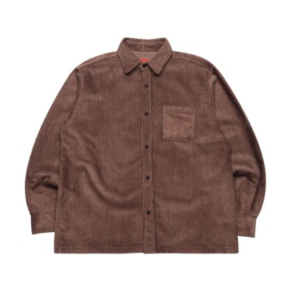 04 - Long Shirt Kiriane Dark Brown Thanksinsomnia