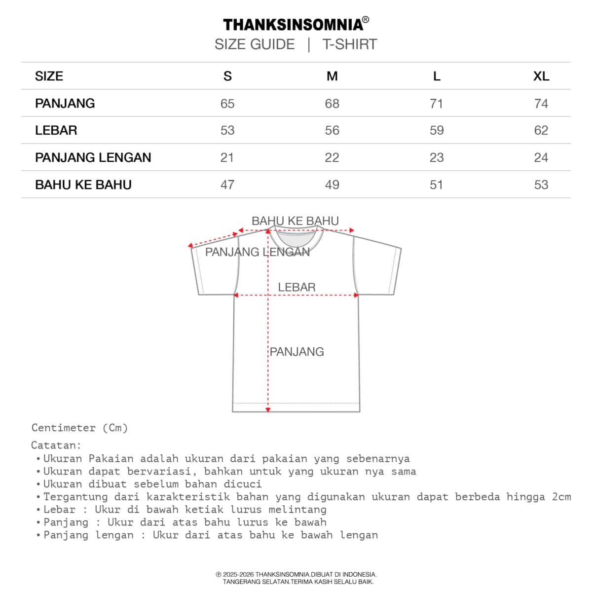 Tshirt Foederra Grey Thanksinsomnia - Gambar 3