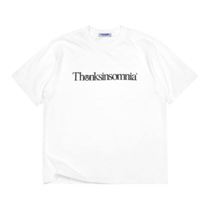 Tshirt Typo Elesta White Thanksinsomnia