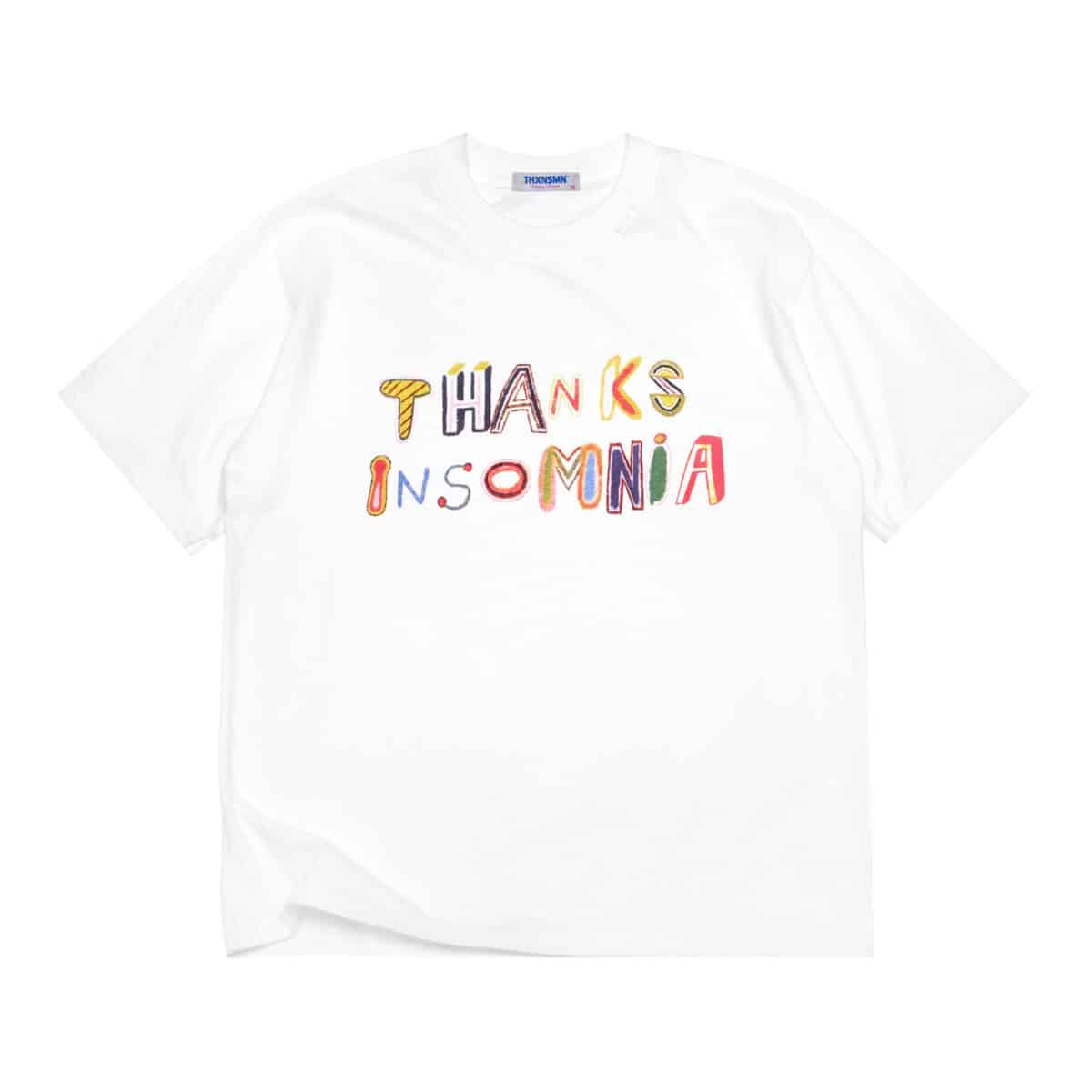 Tshirt Typo Freissa White Thanksinsomnia