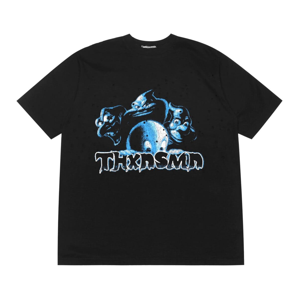 Tshirt Nemira Black - Distressed Tee Thanksinsomnia