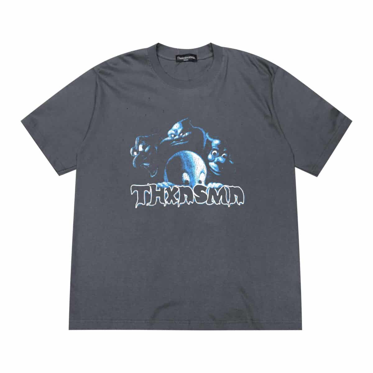 Tshirt Nemira Grey - Distressed Tee Thanksinsomnia