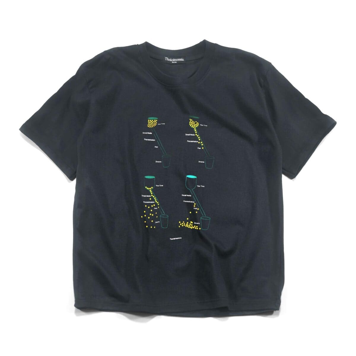 Tshirt Livie Soft Black Thanksinsomnia