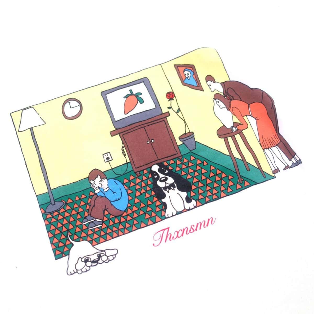 Tshirt Leonisa White Thanksinsomnia - Gambar 2