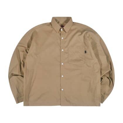 01 - Long Shirt Marina Light Brown Thanksinsomnia