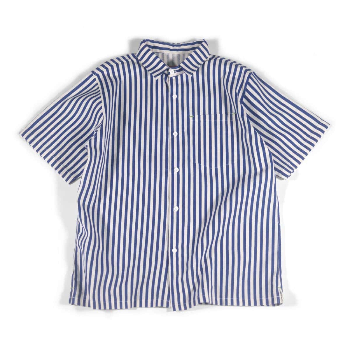 Shirts Juletta Striped White Blue Thanksinsomnia - Gambar 2