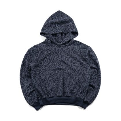 Hoodie Gracie Leopard Camo Dark Blue Thanksinsomnia