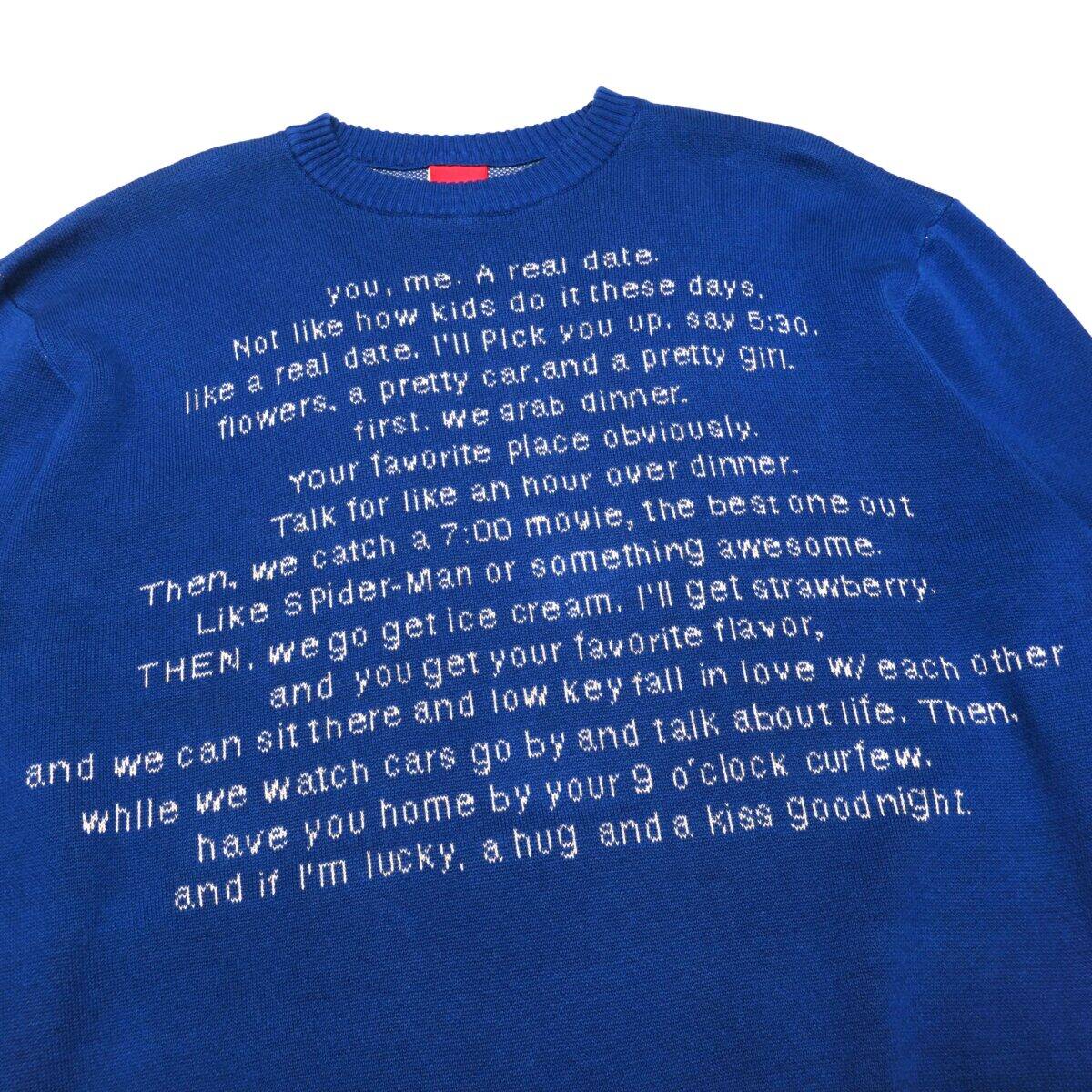 Sweater Ectasia Blue Thanksinsomnia - Gambar 3