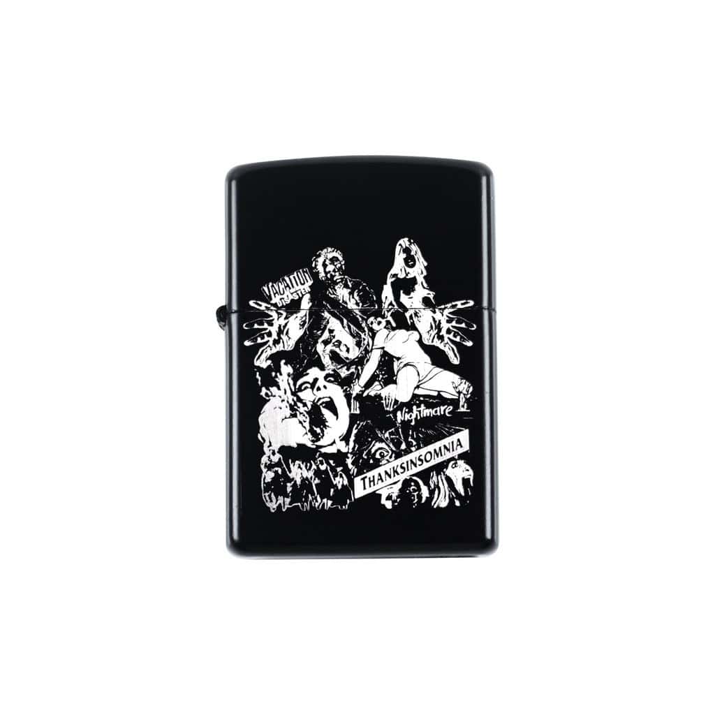 Pocket Lighter Allia Black Thanksinsomnia - Gambar 2