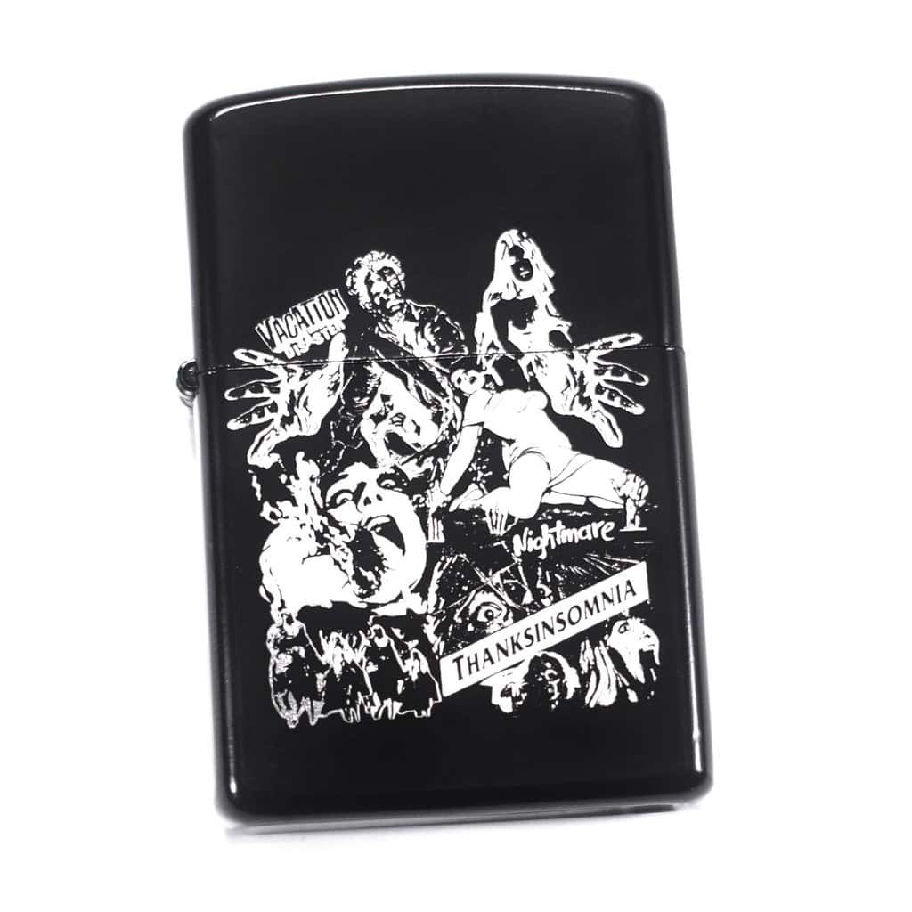Pocket Lighter Allia Black Thanksinsomnia - Gambar 3