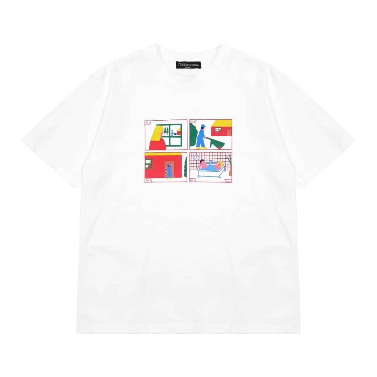 Tshirt Gyneta White Thanksinsomnia