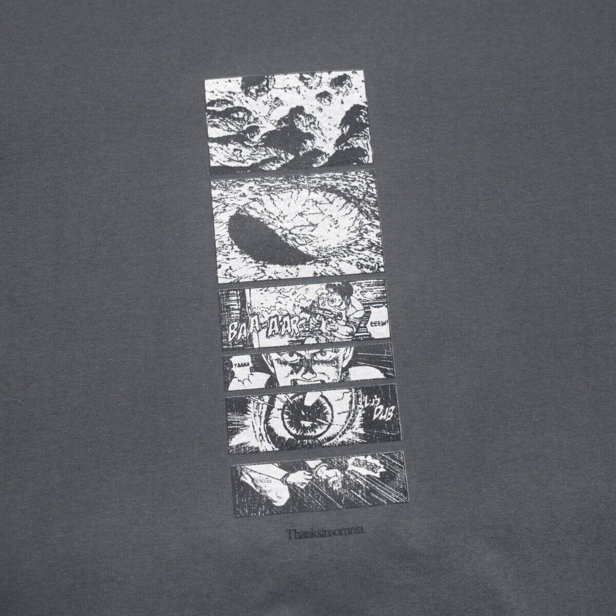 Tshirt Laniere Grey Thanksinsomnia - Gambar 2