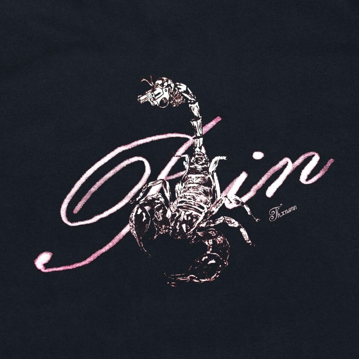 Tshirt Giuletta Soft Black Thanksinsomnia - Gambar 2
