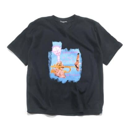 Tshirt Lafeya Soft Black Thanksinsomnia