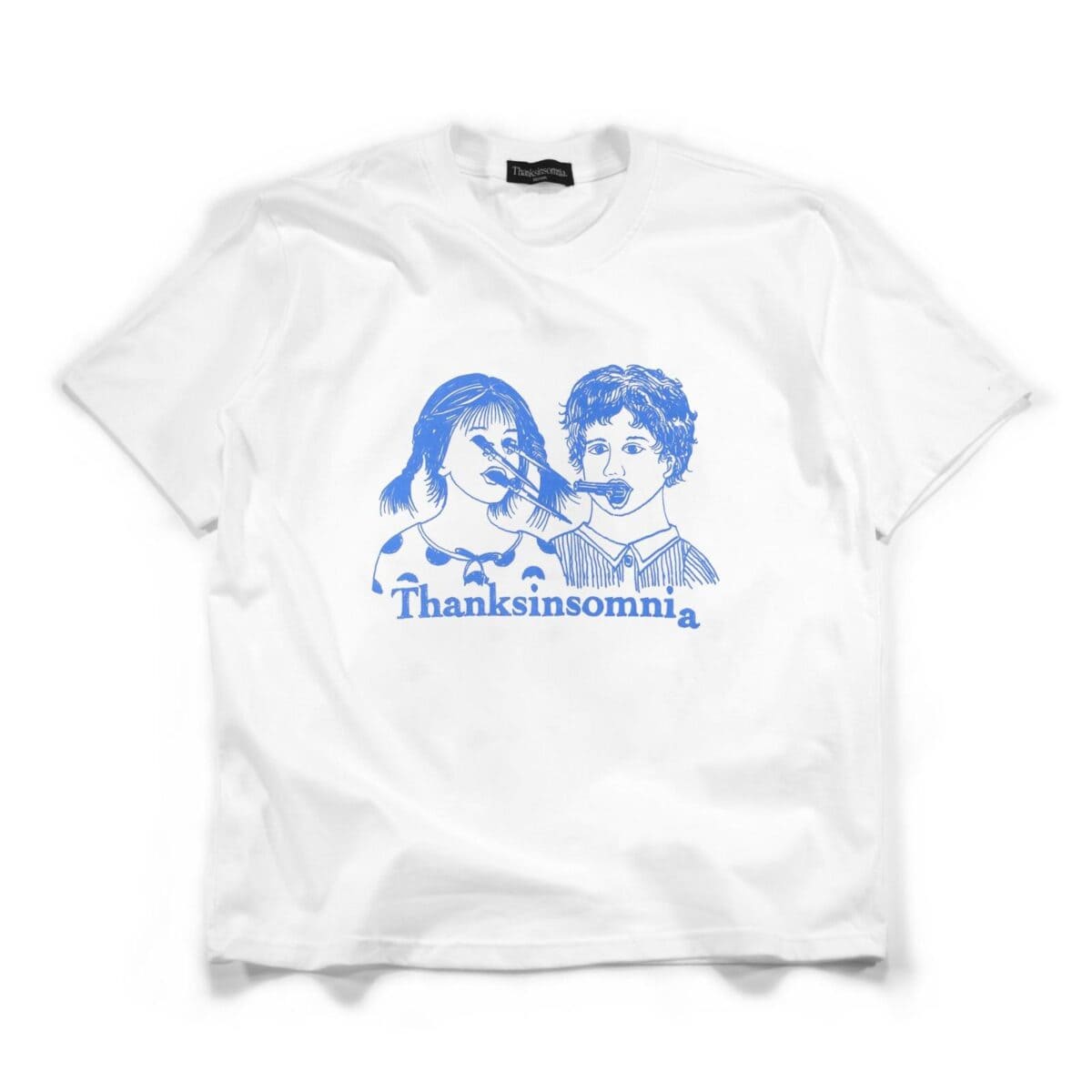 Tshirt Lenisa White Thanksinsomnia