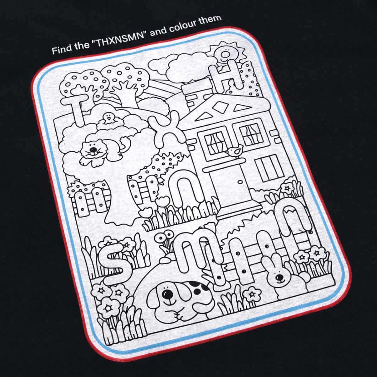 Tshirt Jemia Soft Black Thanksinsomnia - Gambar 2