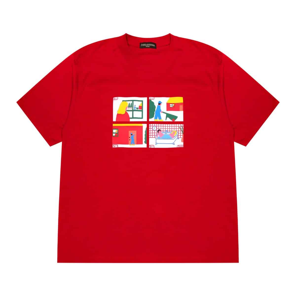 Tshirt Gyneta Red Thanksinsomnia