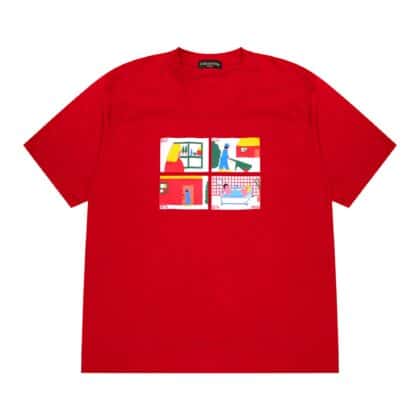 Tshirt Gyneta Red Thanksinsomnia
