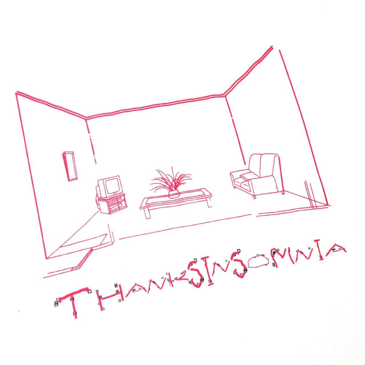 Tshirt Harumi White Thanksinsomnia - Gambar 2