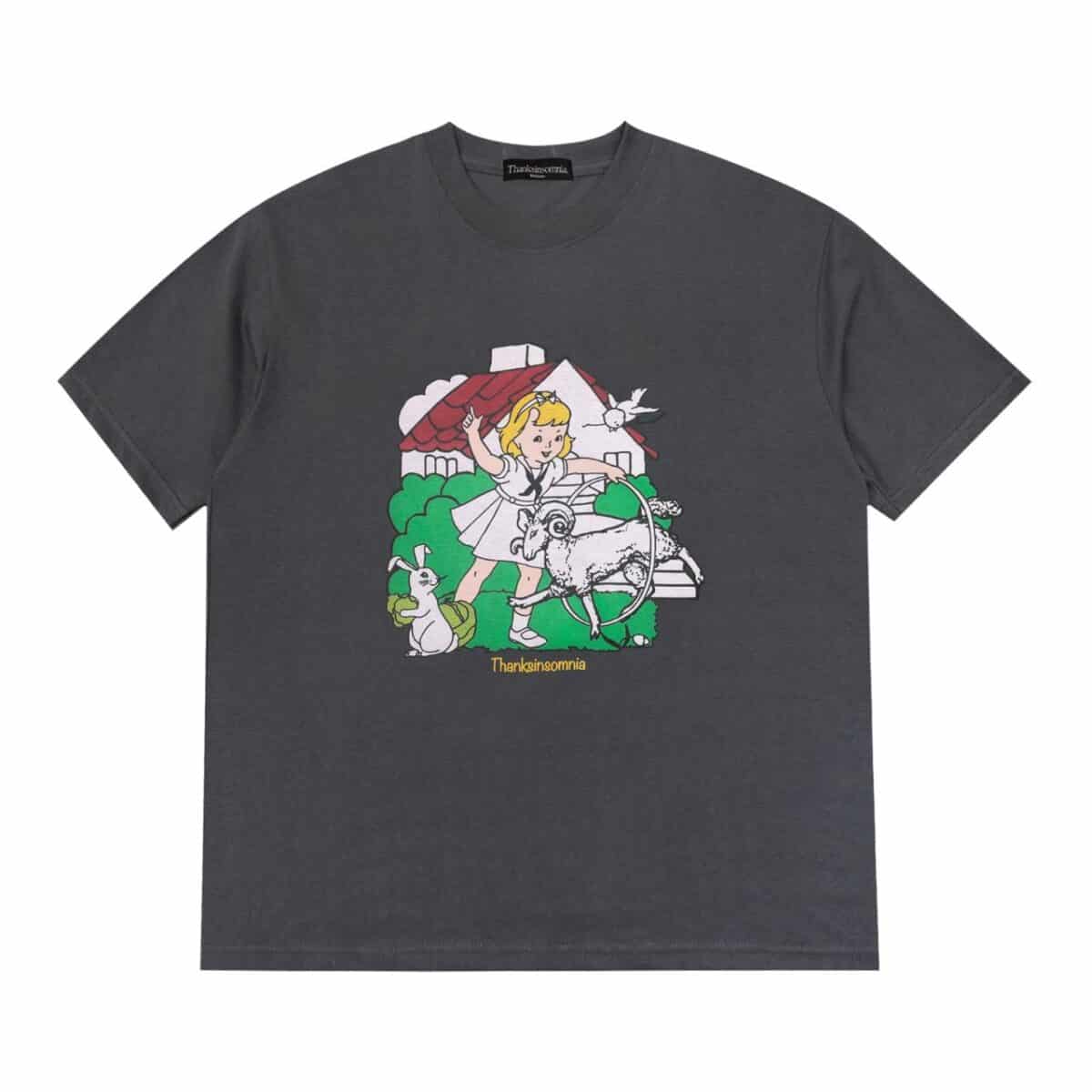 Tshirt Miessa Grey Thanksinsomnia