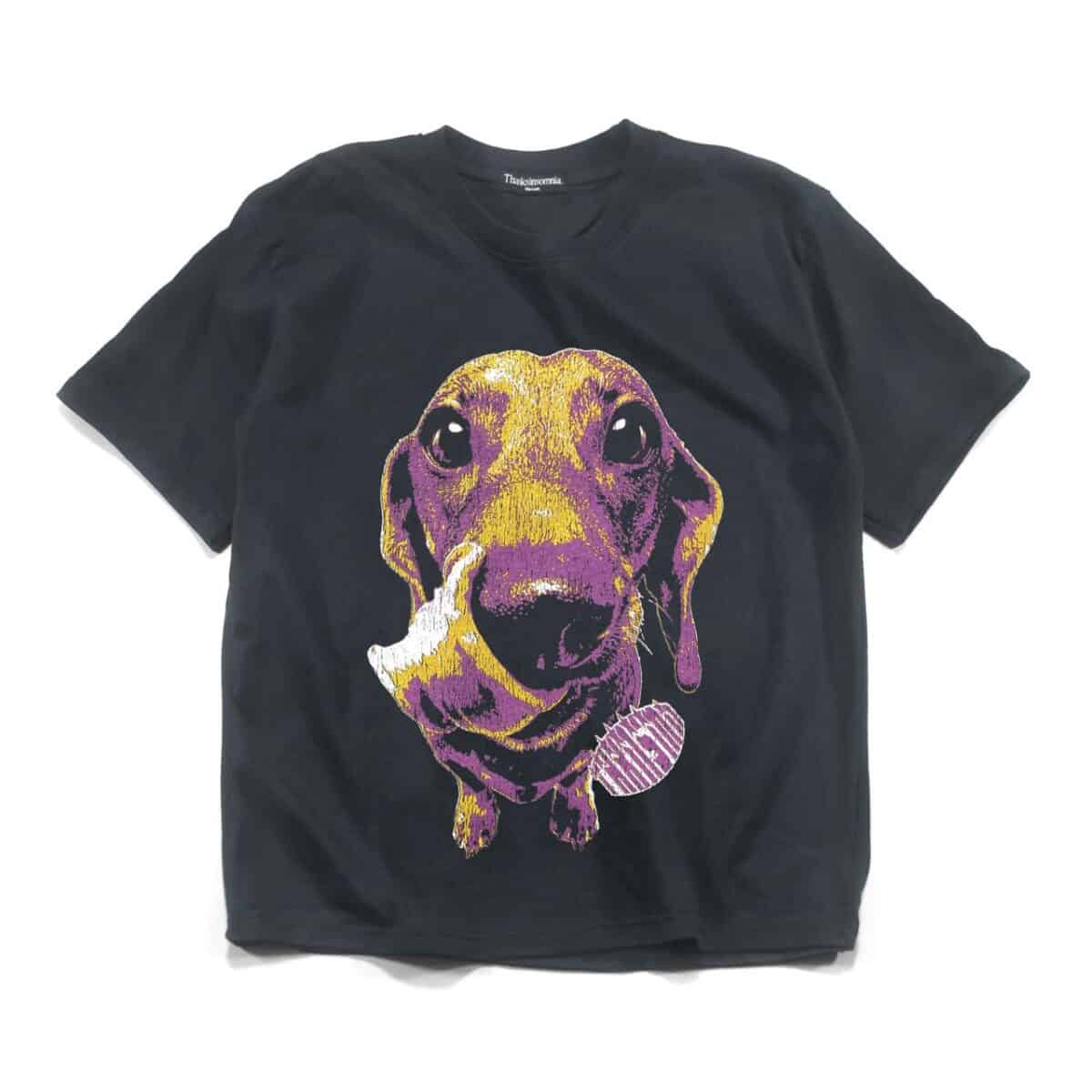 Tshirt Germaine Soft Black Thanksinsomnia