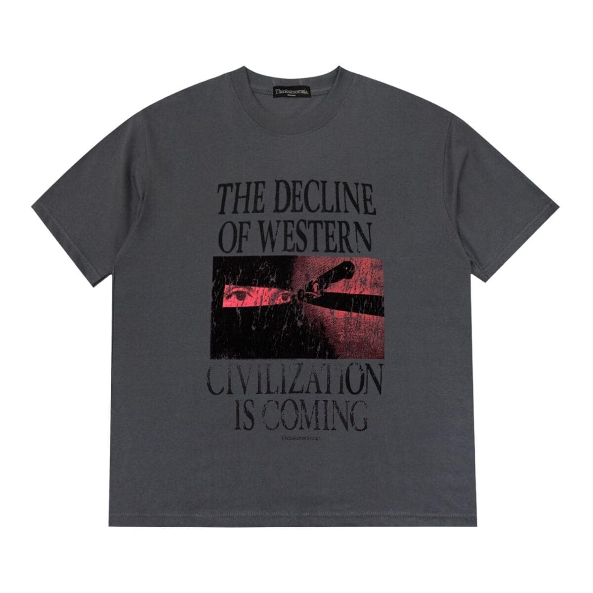 Tshirt Hazeline Grey Thanksinsomnia