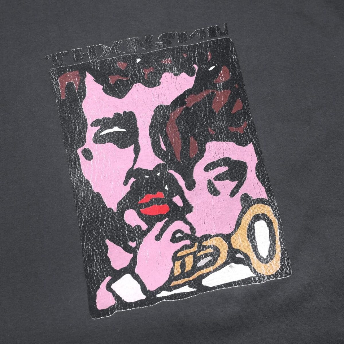 Tshirt Hensely Grey Thanksinsomnia - Gambar 2