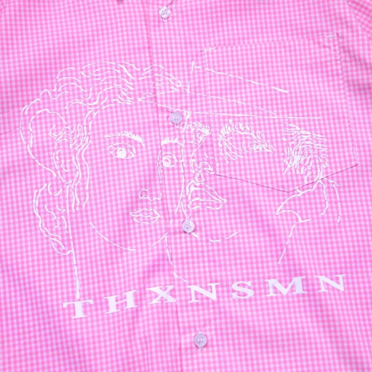 Shirts Nerissa Checkered Pink Thanksinsomnia - Gambar 2