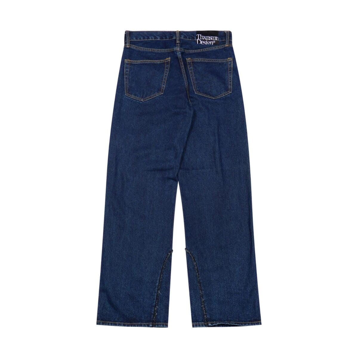 Denim Pants Vivianne Splatter Indigo Thanksinsomnia - Gambar 2