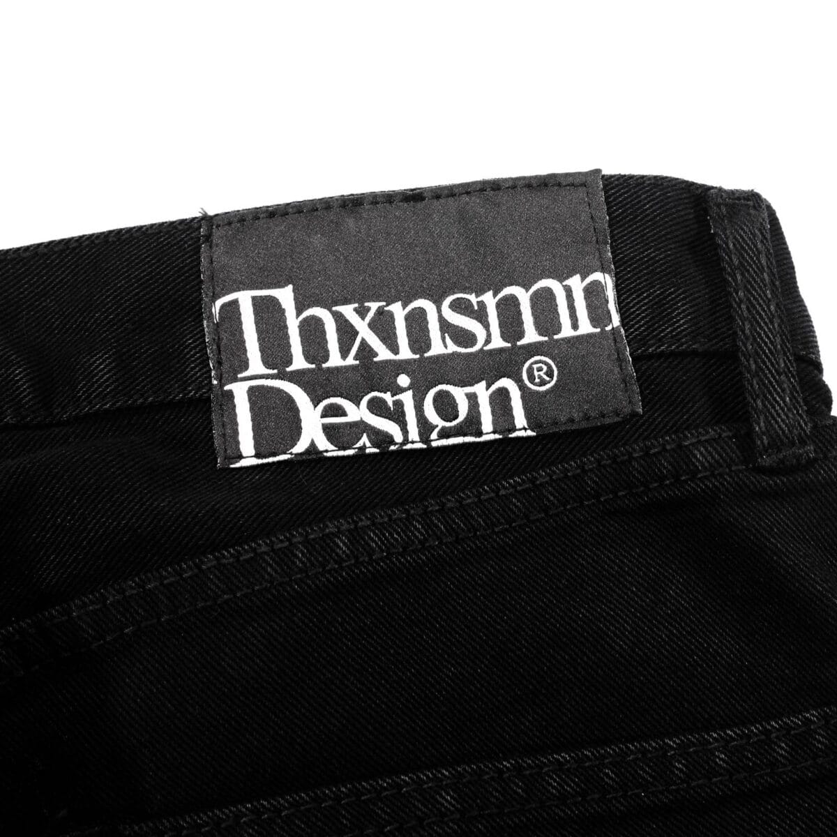 Denim Pants Vivianne Splatter Black Thanksinsomnia - Gambar 5