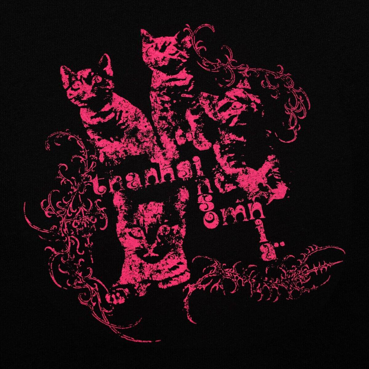 Tshirt Gissela Black Thanksinsomnia - Gambar 2