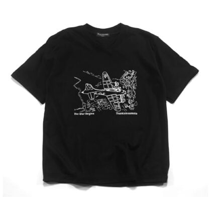 Tshirt Fevella Black Thanksinsomnia