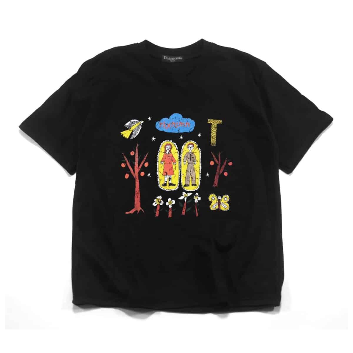 Tshirt Hirene Black Thanksinsomnia