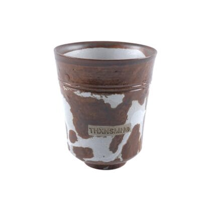 Ceramic Mug Kaoru Cowhide Brown Thanksinsomnia