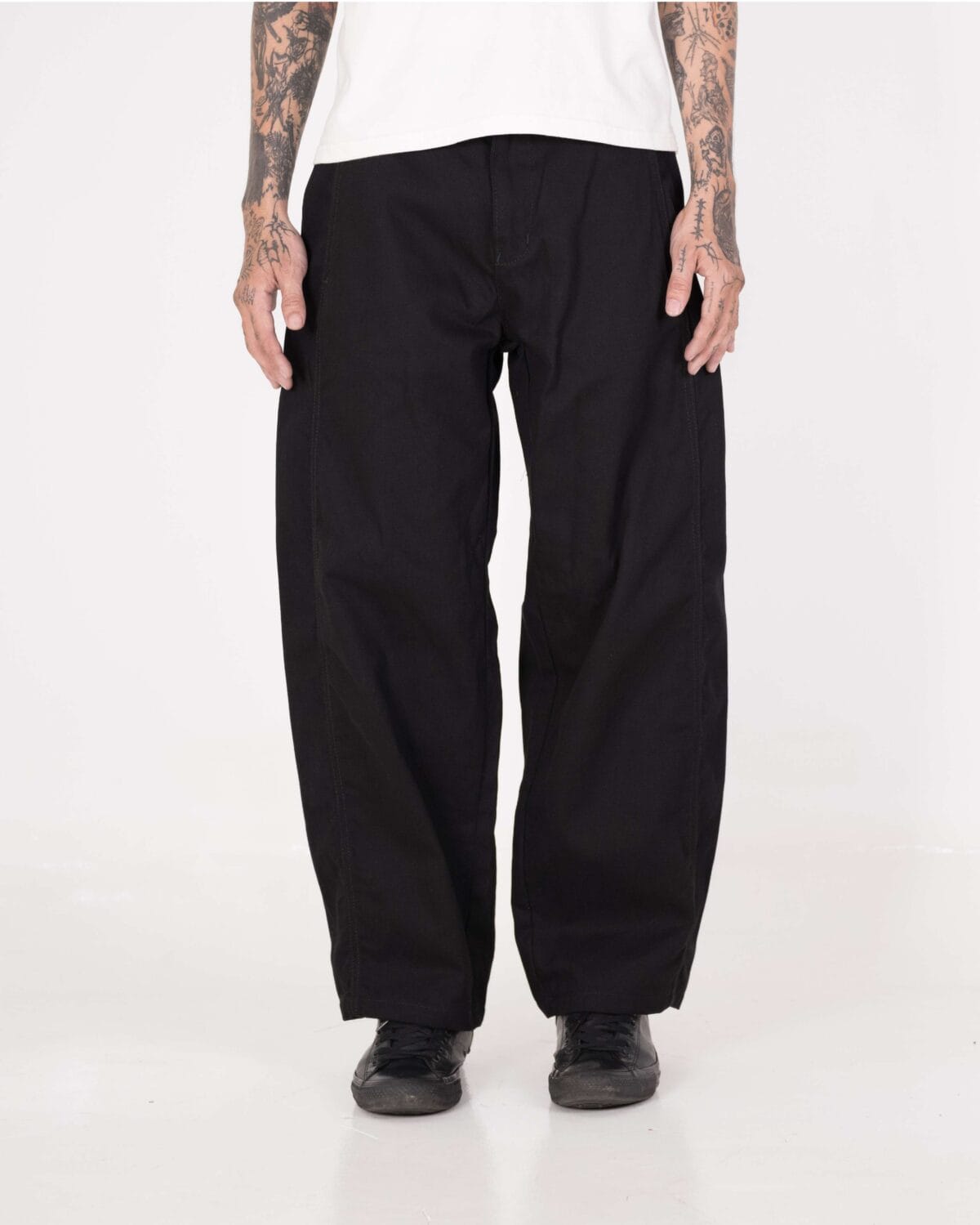 Pants Leonia Hawk Black Thanksinsomnia - Gambar 6