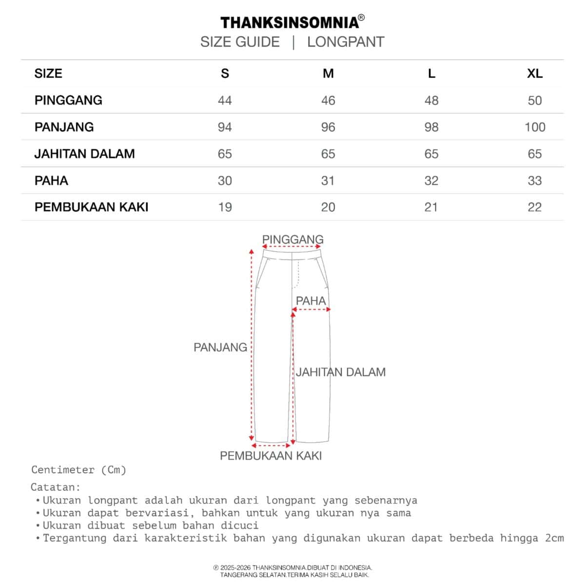 Pants Dellora Dark Brown Thanksinsomnia - Gambar 5