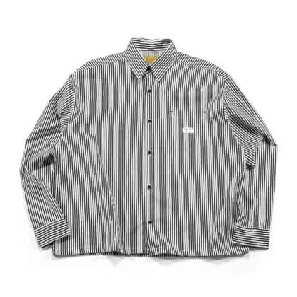 01 - Long Shirt Leontine Striped White Black Thanksinsomnia