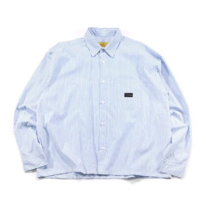 03 - Long Shirt Koralia Striped White Blue Thanksinsomnia