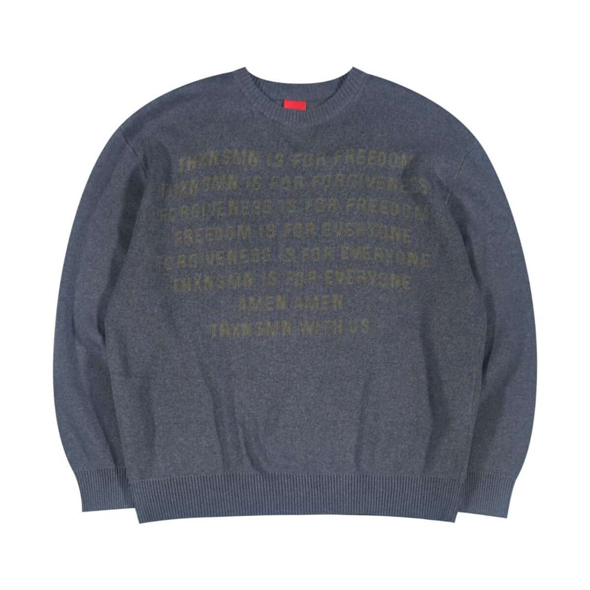 Sweater Kateline Grey Thanksinsomnia