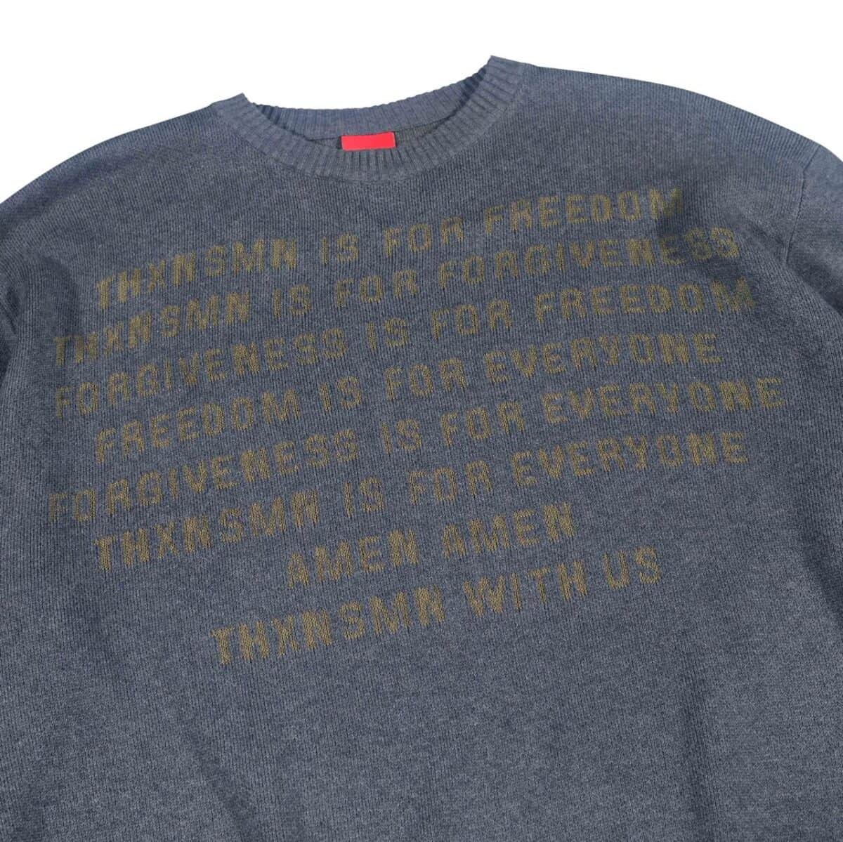 Sweater Kateline Grey Thanksinsomnia - Gambar 2