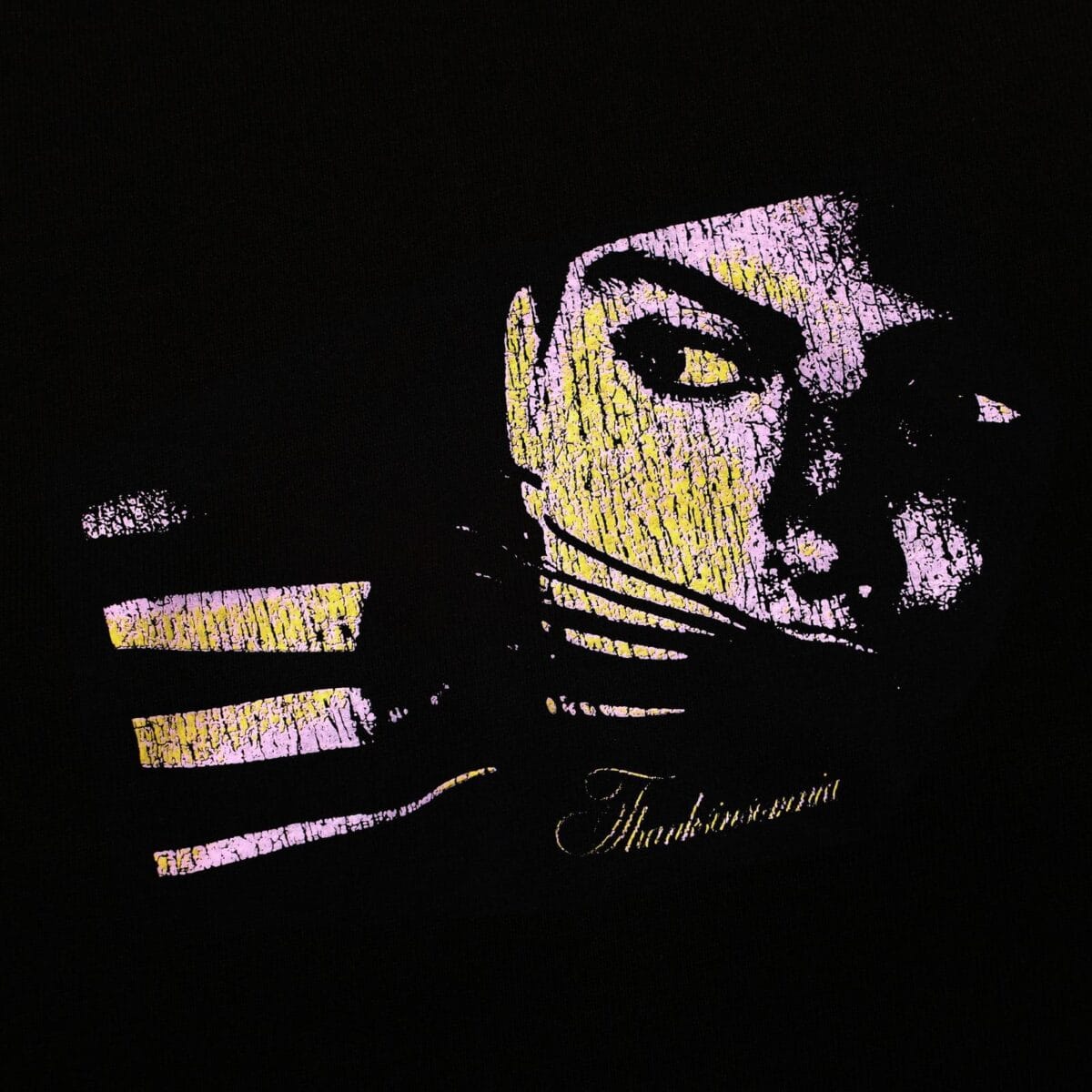 Hoodie Leonie Black Thanksinsomnia - Gambar 2