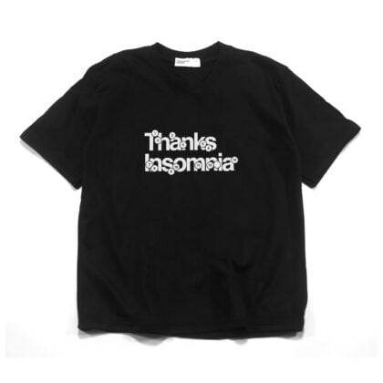 Tshirt Laurelle Black  Thanksinsomnia