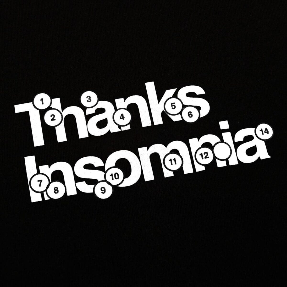 Tshirt Laurelle Black  Thanksinsomnia - Gambar 2