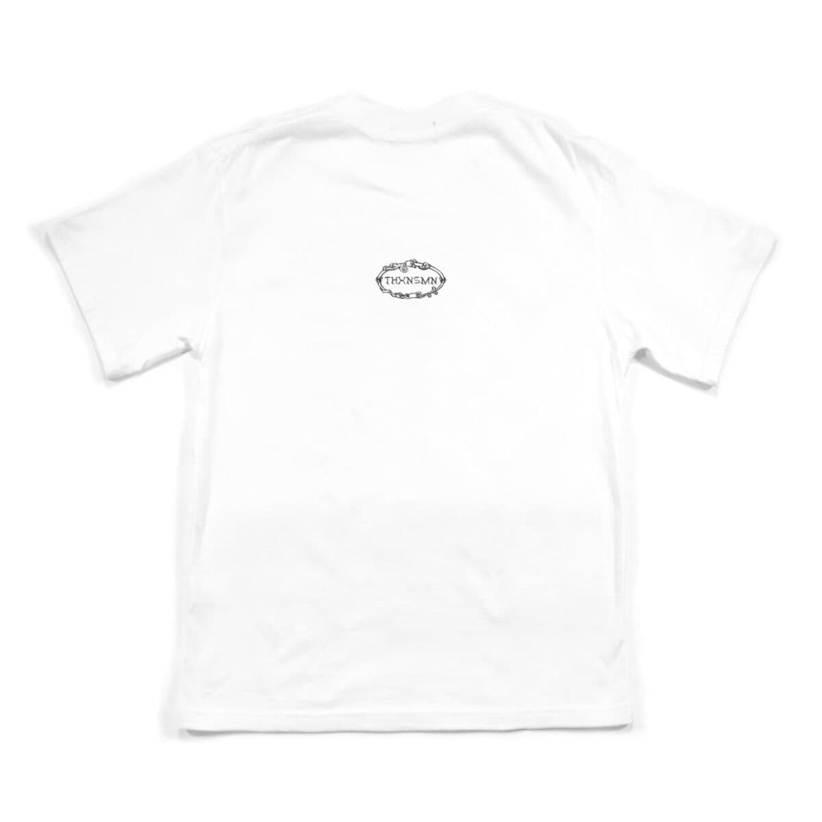 Tshirt Lioren White Thanksinsomnia - Gambar 2