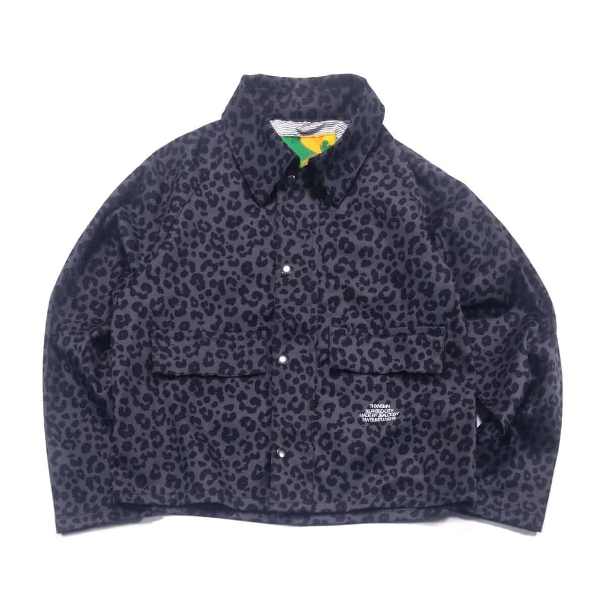 Jacket Olivier Leopard Grey Thanksinsomnia