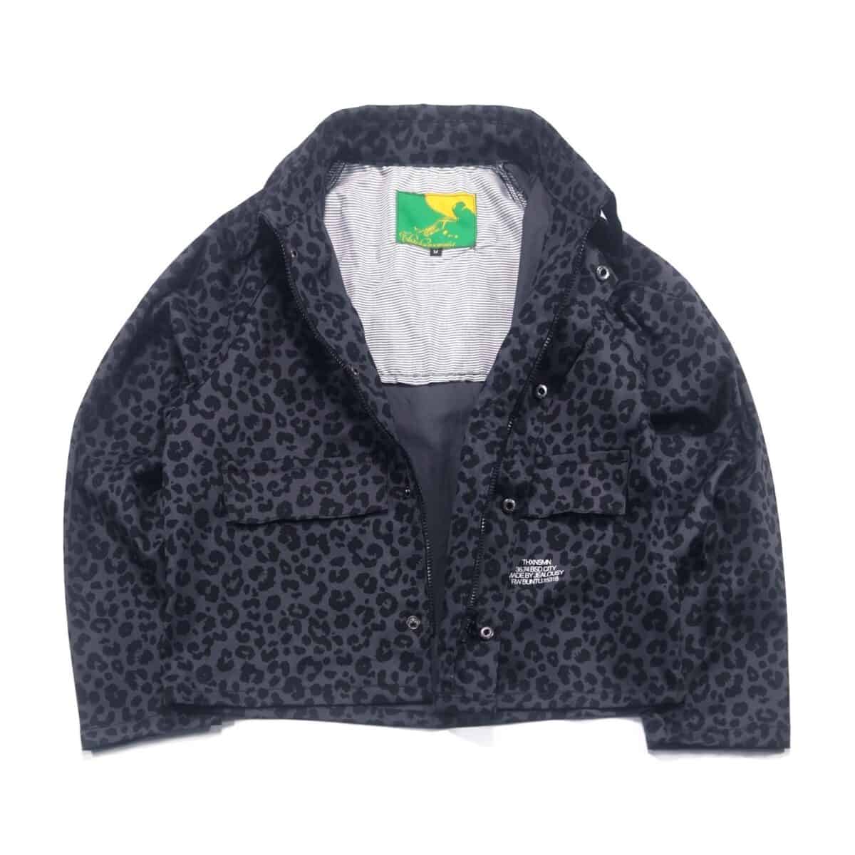 Jacket Olivier Leopard Grey Thanksinsomnia - Gambar 3